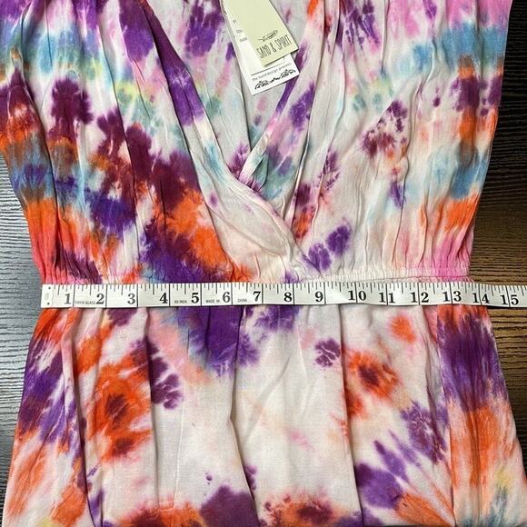NWT Sand & Spirit tie dye maxi dress - Picture 6 of 7
